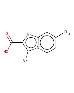 Astatech 3-BROMO-7-METHYLIMIDAZO[1,2-A]PYRIDINE-2-CARBOXYLIC ACID, 95.00% Purity, 0.25G